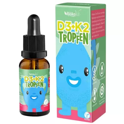 Vitamin D3 + K2 Kinder Tropfen, 10 ml