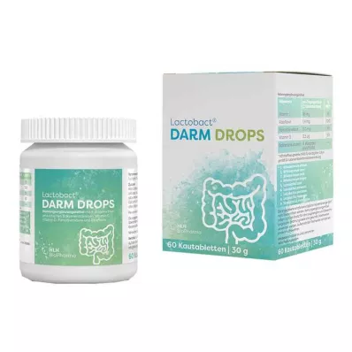 LACTOBACT DARM DROPS Kautabletten, 60 St LACTOBACT DARM DROPS Kautabletten, 60 St