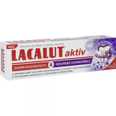 LACALUT aktiv Zahnfleischschutz &amp; ges.Zahnschmelz, 75 ml