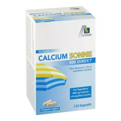 Calcium Sonne 500 Kapseln, 120 St Calcium Sonne 500 Kapseln, 120 St