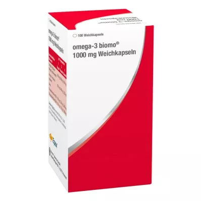 Omega-3 Biomo 1000 mg Weichkapseln, 100 St