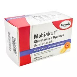 MOBIAKUT Glucosamin &amp; Hyaluron Gelenk-Kapseln, 90 St