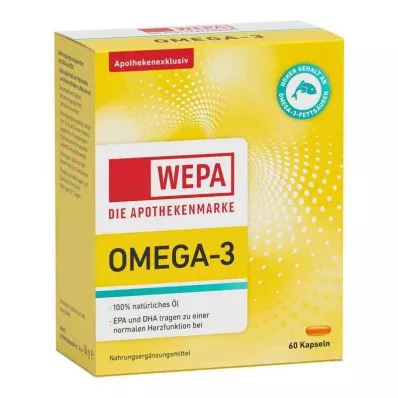 Wepa Omega-3 Kapseln, 60 St