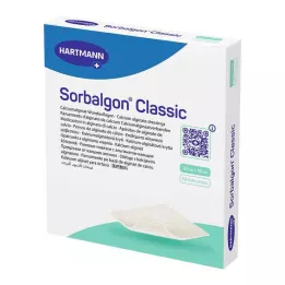 SORBALGON Classic 10x10 cm Calciumalginat-Kompr., 10 St