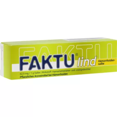 FAKTU lind Hämorrhoidensalbe, 25 g