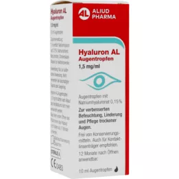 HYALURON AL Augentropfen 1,5 mg/ml, 1X10 ml