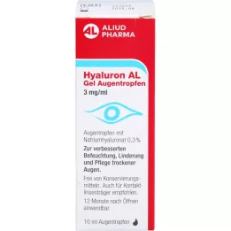 HYALURON AL Gel Augentropfen 3 mg/ml, 1X10 ml