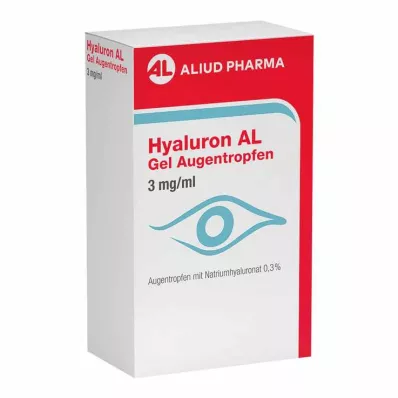 HYALURON AL Gel Augentropfen 3 mg/ml, 2X10 ml