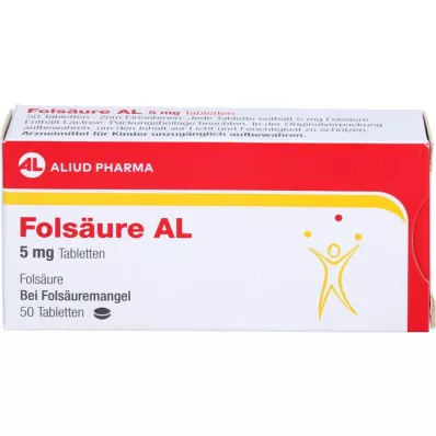 FOLSÄURE AL 5 mg Tabletten, 50 St