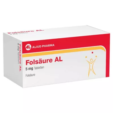 Folsäure AL 5 mg Tabletten, 100 St