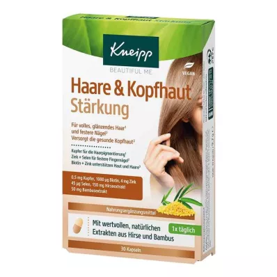 Kneipp Haare & Kopfhaut Stärkung Kapseln, 30 St Kneipp Haare & Kopfhaut Stärkung Kapseln, 30 St