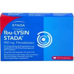 IBU-LYSIN STADA 400 mg Filmtabletten, 10 St
