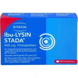 IBU-LYSIN STADA 400 mg Filmtabletten, 20 St