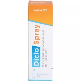 DICLOSPRAY 40 mg/g Spray z.Anw.auf d.Haut Lsg., 25 g