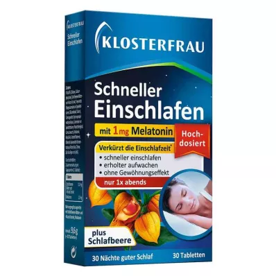 KLOSTERFRAU Schneller Einschlafen Tabletten, 30 St