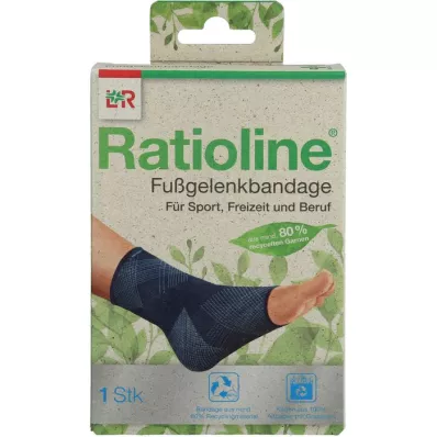 RATIOLINE Fußgelenkbandage Gr.M, 1 St