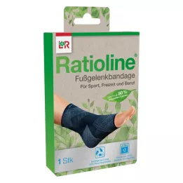 RATIOLINE Fußgelenkbandage Gr.M, 1 St