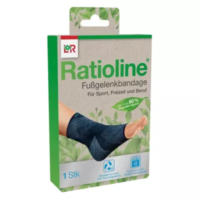 Ratioline Fußgelenkbandage Größe M, 1 St