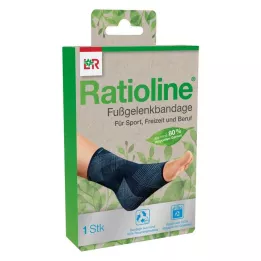 RATIOLINE Fußgelenkbandage Gr.L, 1 St