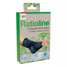 RATIOLINE Fußgelenkbandage Gr.XL, 1 St