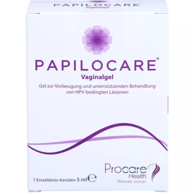 PAPILOCARE Vaginalgel, 7X5 ml