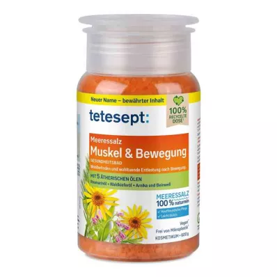 Tetesept Meeressalz Muskel & Bewegung (600 g) Tetesept Meeressalz Muskel & Bewegung (600 g)
