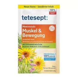 TETESEPT Meeressalz Muskel &amp; Bewegung, 80 g