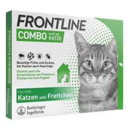 FRONTLINE Combo Spot on Katze Lsg.z.Auft.a.Haut, 6 St