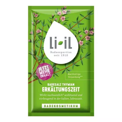 LI-IL Badesalz Thymian Erkältungszeit, 80 g