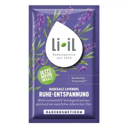 LI-IL Badesalz Lavendel Ruhe+Entspannung, 80 g