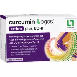CURCUMIN-LOGES arthro plus UC-II Kapseln, 120 St