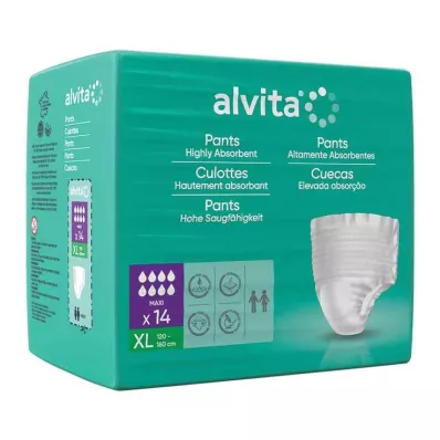Alvita Inkontinenz Pants maxi xl, 14 St