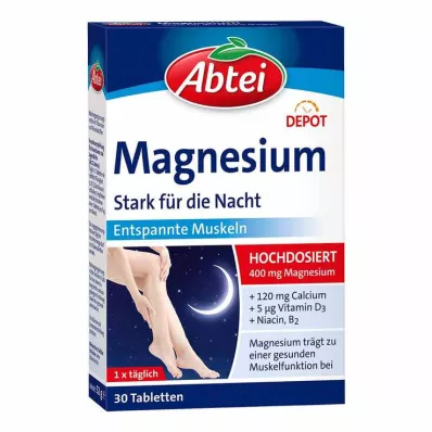 Abtei Magnesium Stark für die Nacht Depot Tabletten, 30 St