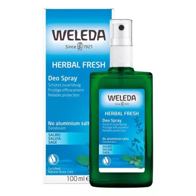 Weleda Herbal Fresh Deo Spray Salbei, 100 ml