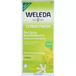 WELEDA Citrus Fresh Deo Spray Nachfüllflasche, 200 ml