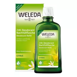 WELEDA Citrus Fresh Deo Spray Nachfüllflasche, 200 ml