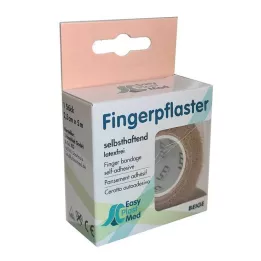 UM Easyplast Fingerpflaster selbsth.2,5 cmx5 m beige, 1 St