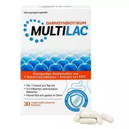 MULTILAC Darmsynbiotikum magensaftres.Kapseln, 30 St