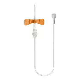VENOFIX Safety Venenpunkt.25 G 0,5x19mm 30cm orang, 1 St