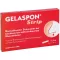 GELASPON Strip 1x1x4 cm Gelatineschwamm, 4 St