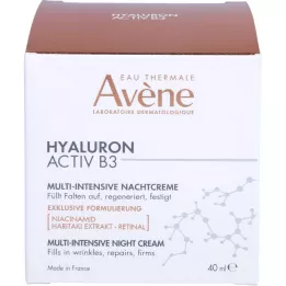 AVENE Hyaluron Activ B3 Multi-Intensive Nachtcreme, 40 ml