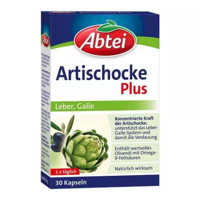 Abtei Artischocke Plus Kapseln , 30 St