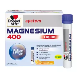 DOPPELHERZ Magnesium 400 Liquid system Trinkamp., 30 St