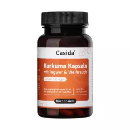 Kurkuma + Ingwer + Weihrauch Kapseln hochdosiert, 90 St