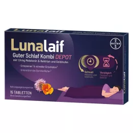 LUNALAIF Guter Schlaf Kombi Depot Tabletten, 15 St