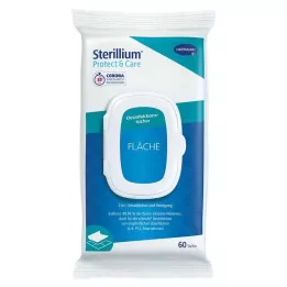 STERILLIUM Protect &amp; Care Fläche Desinfekt.tücher, 60 St