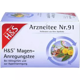 H&amp;S Magen-Anregungstee Filterbeutel, 20X2.0 g