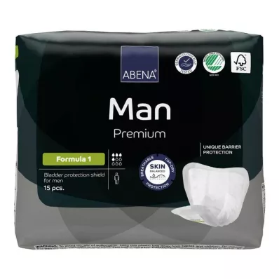 Abena Man Premium formula 1 Einlagen, 15 St