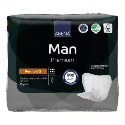 Abena Man Premium formula 2 Einlagen, 15 St