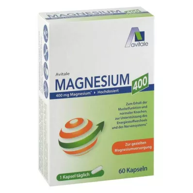 Magnesium 400 mg Kapseln, 60 St